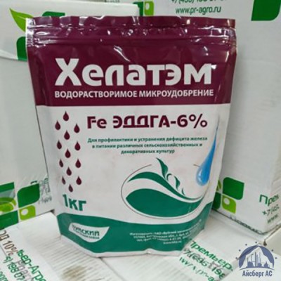 Удобрение ХЕЛАТЭМ Fe 6 Fe EDDHA (ЭДДГА) 6 % купить в Казани
