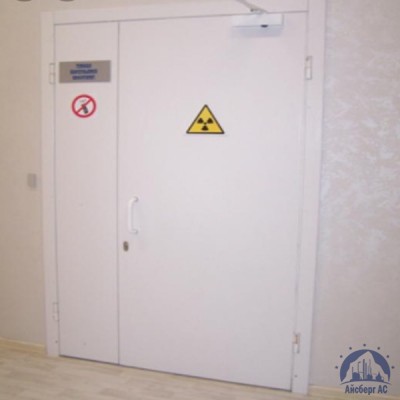Рентгенозащитная алюминиевая дверь 1070х2080-1 мм купить в Казани