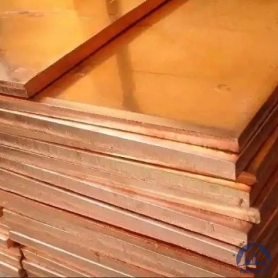 Лист медный 58х600х1500 мм М2М ГОСТ 1173-2006 купить в Казани