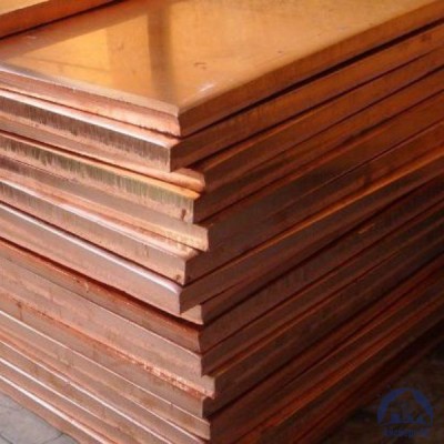 Лист медный 6х600х1500 мм М3 ГОСТ 1173-2006 купить в Казани