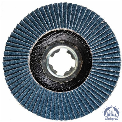 Круг лепестковый КЛТ 125х22 мм, P80, DRONCO ZIRCON POWER купить в Казани