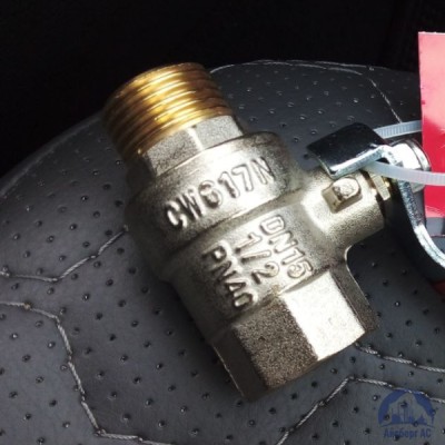 Кран шаровой  нержавеющий муфтовый DN 32 42,4 мм 1 1/4" AISI 304 купить в Казани